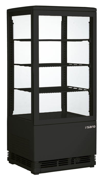 SARO Mini refrigerated display case model SC 80 black