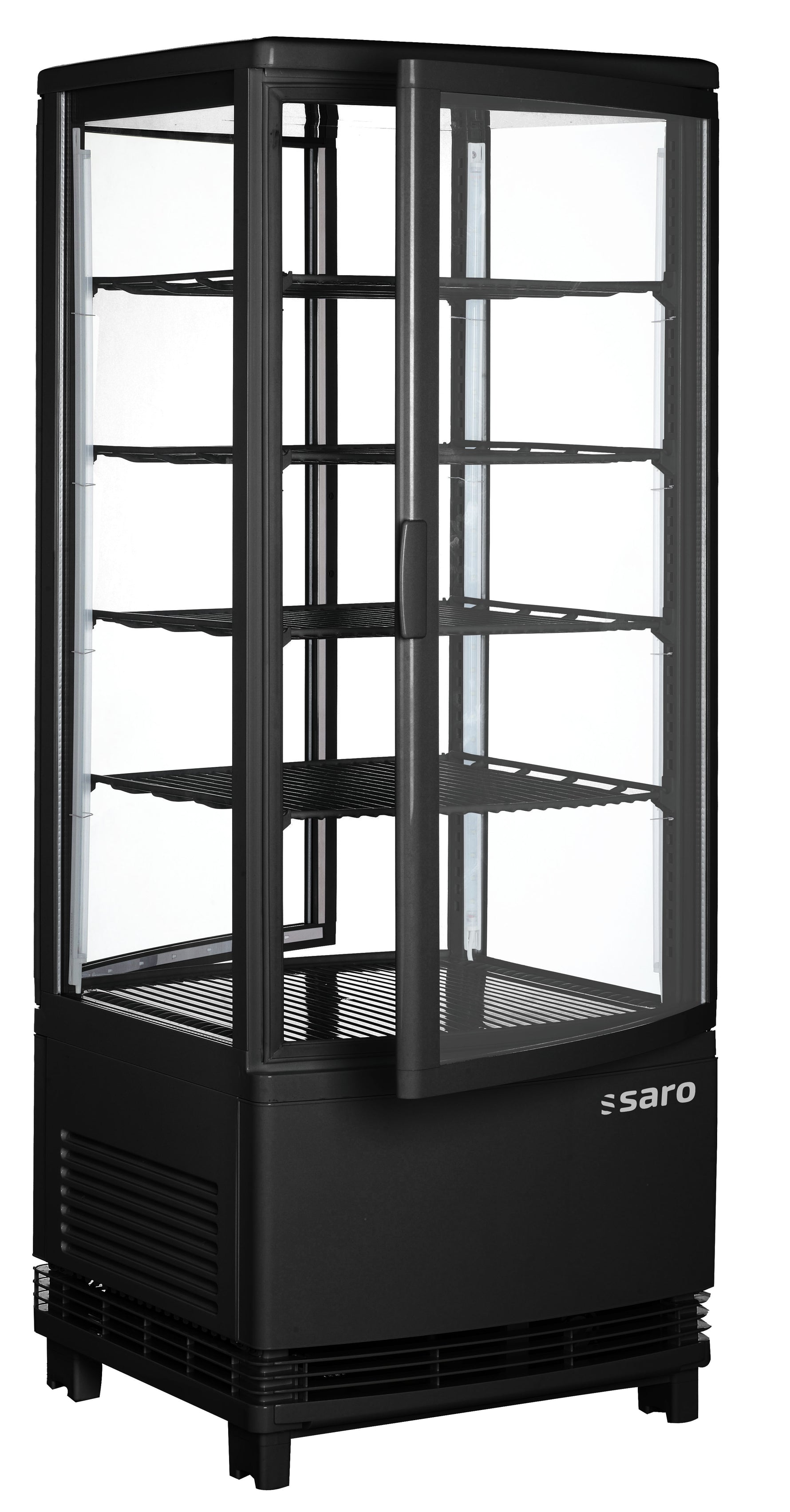 SARO Koelvitrine model SC 100 DT zwart
