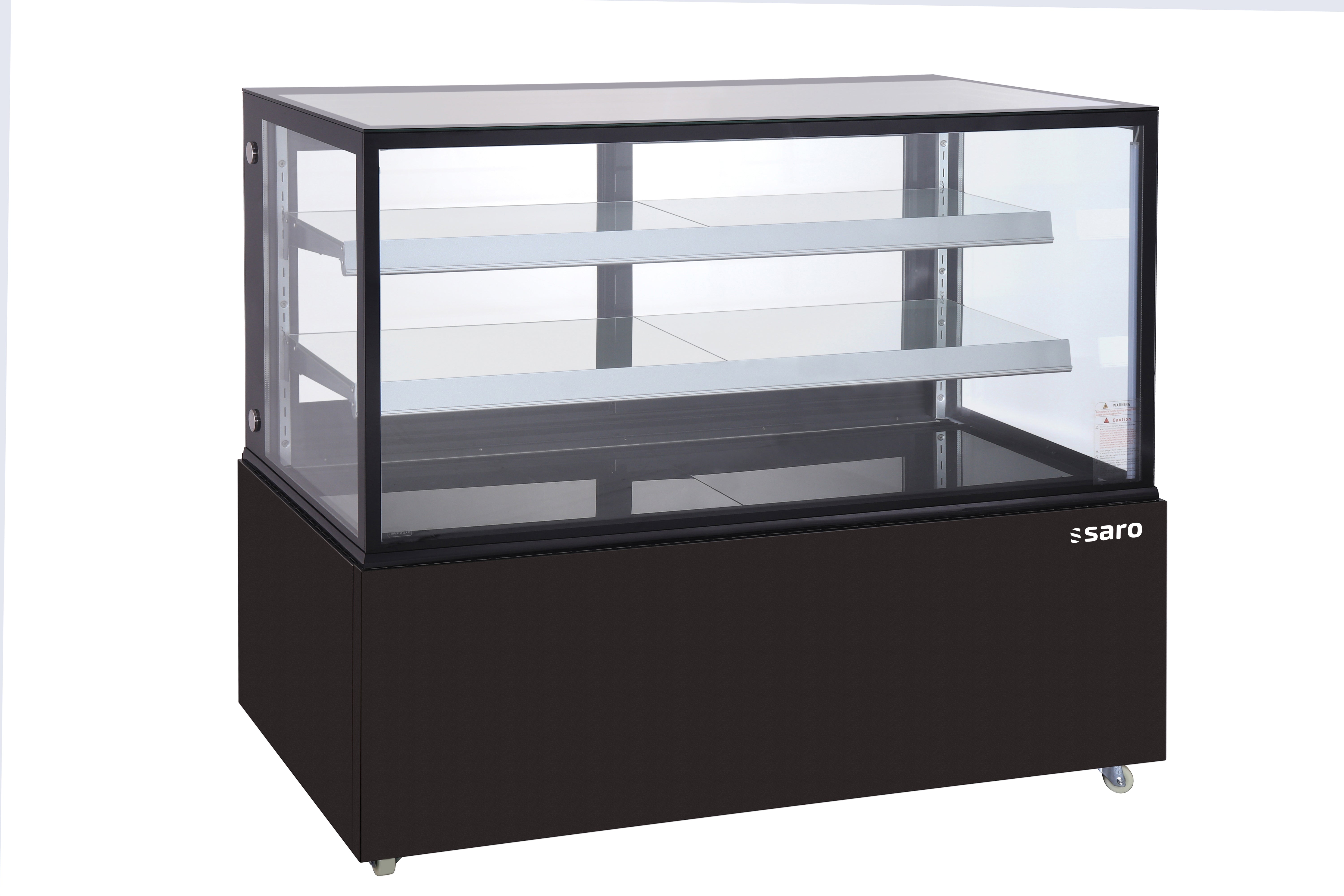 SARO Taartvitrine 510L Zwart VANESSA