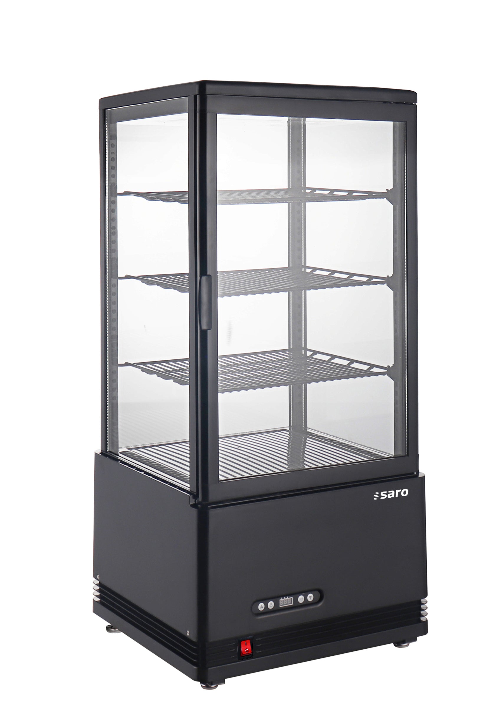 SARO Koelvitrine SC 80 AV, zwart