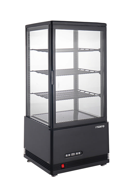 SARO Refrigerated display case SC 80 AV, black