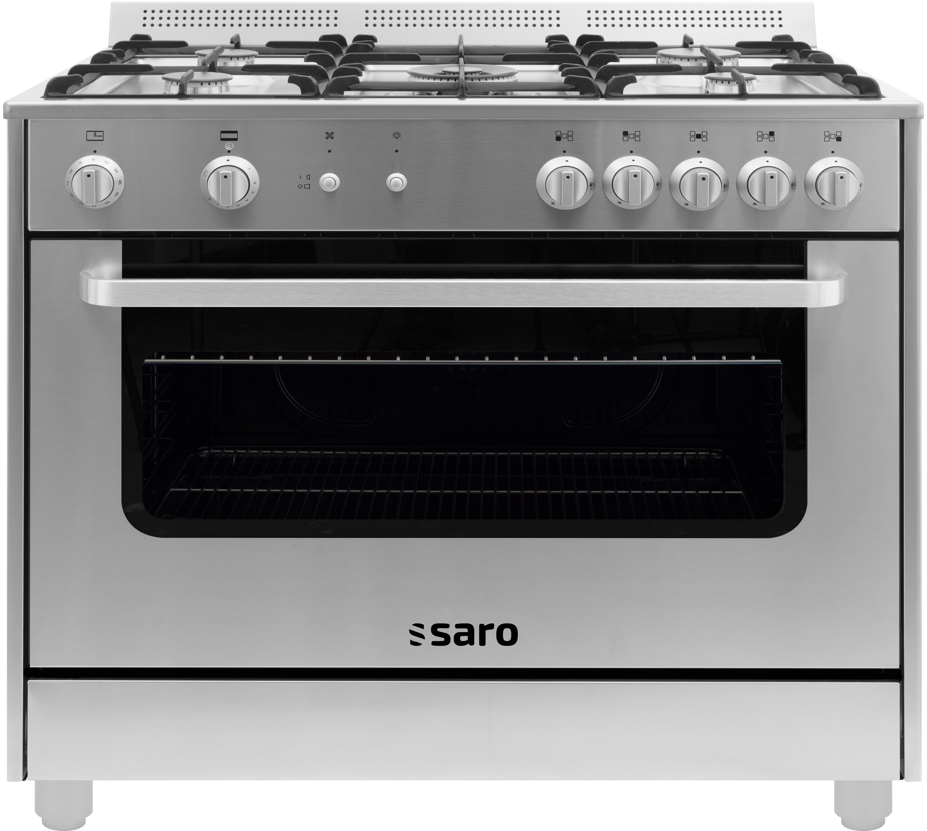 SARO Multifunctioneel gasfornuis met gasoven model TS95C71X