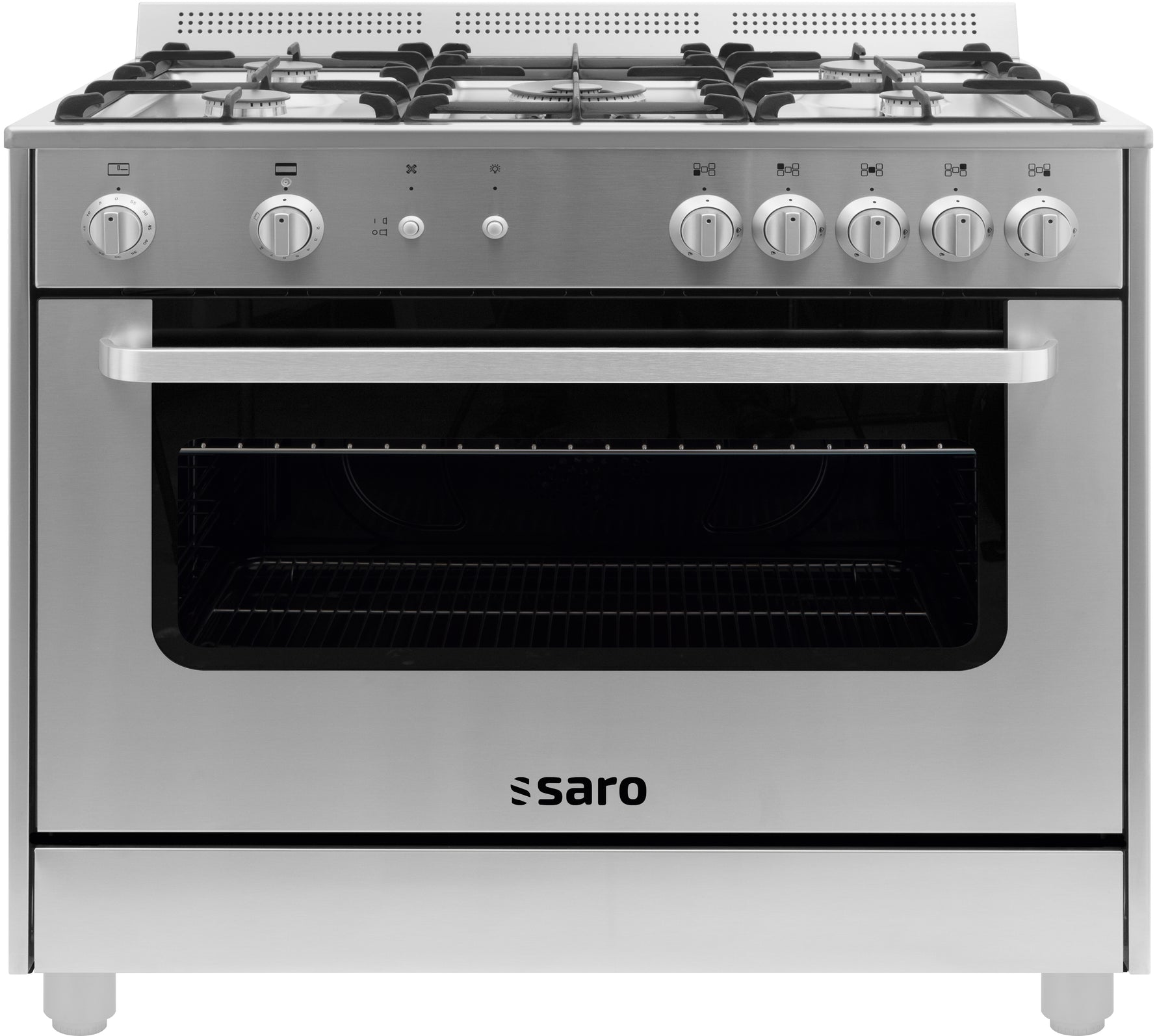 SARO Multifunctioneel gasfornuis met gasoven model TS95C71X