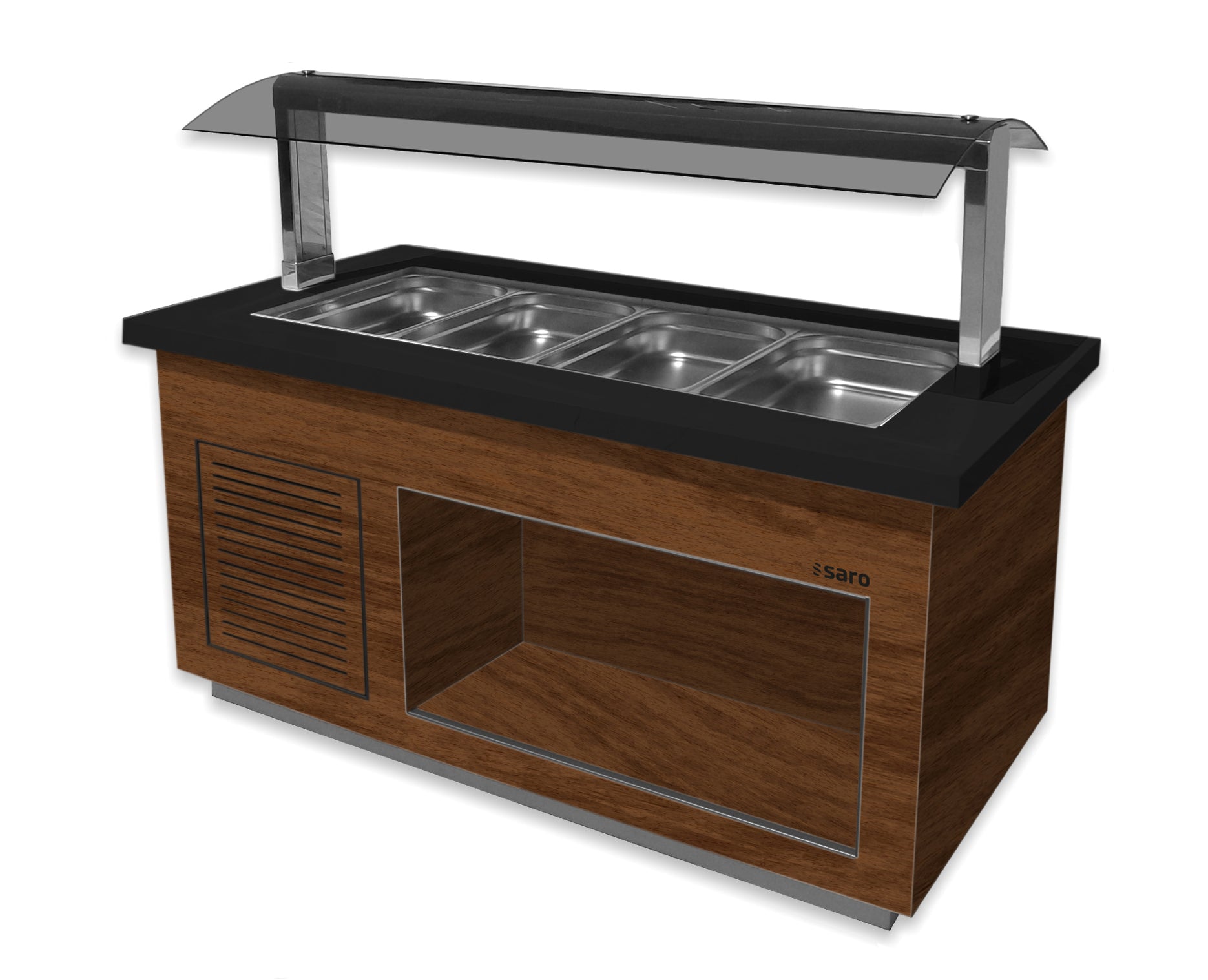 SARO Warm buffet model PREMIUM LINE SB-H 170 okkernoot