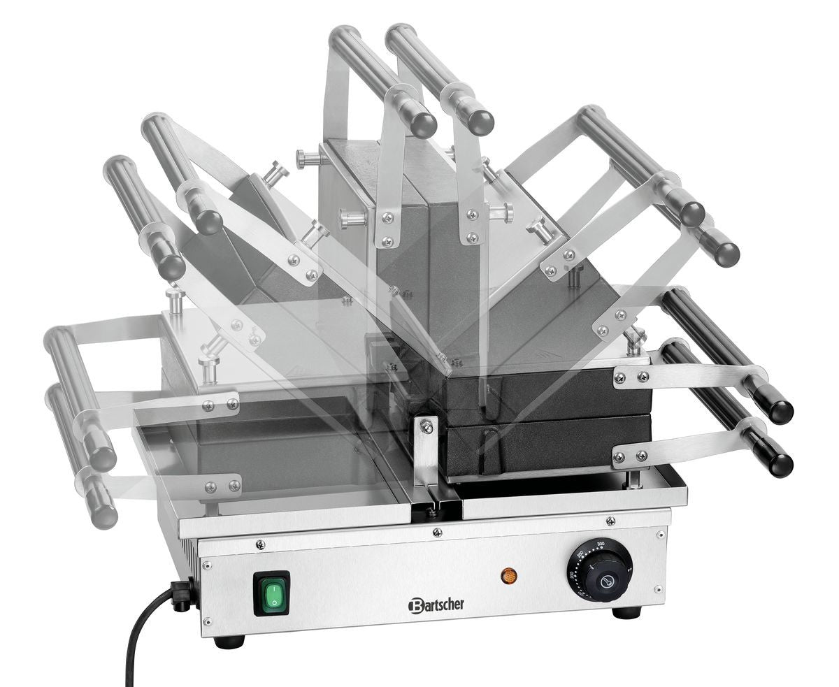 Wafelijzer "Deluxe II"