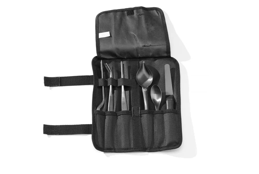 Chef opmaak set, 6 stuks, zwart