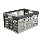 Vouwkrat 45 liter grijs, per 5 stuks