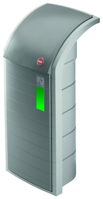 Hailo industriële afvalbak ProfiLine 120 liter grijs