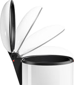 Hailo Harmony pedaalemmer 12 liter wit