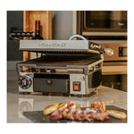 contactgrill |glad-geribbeld|