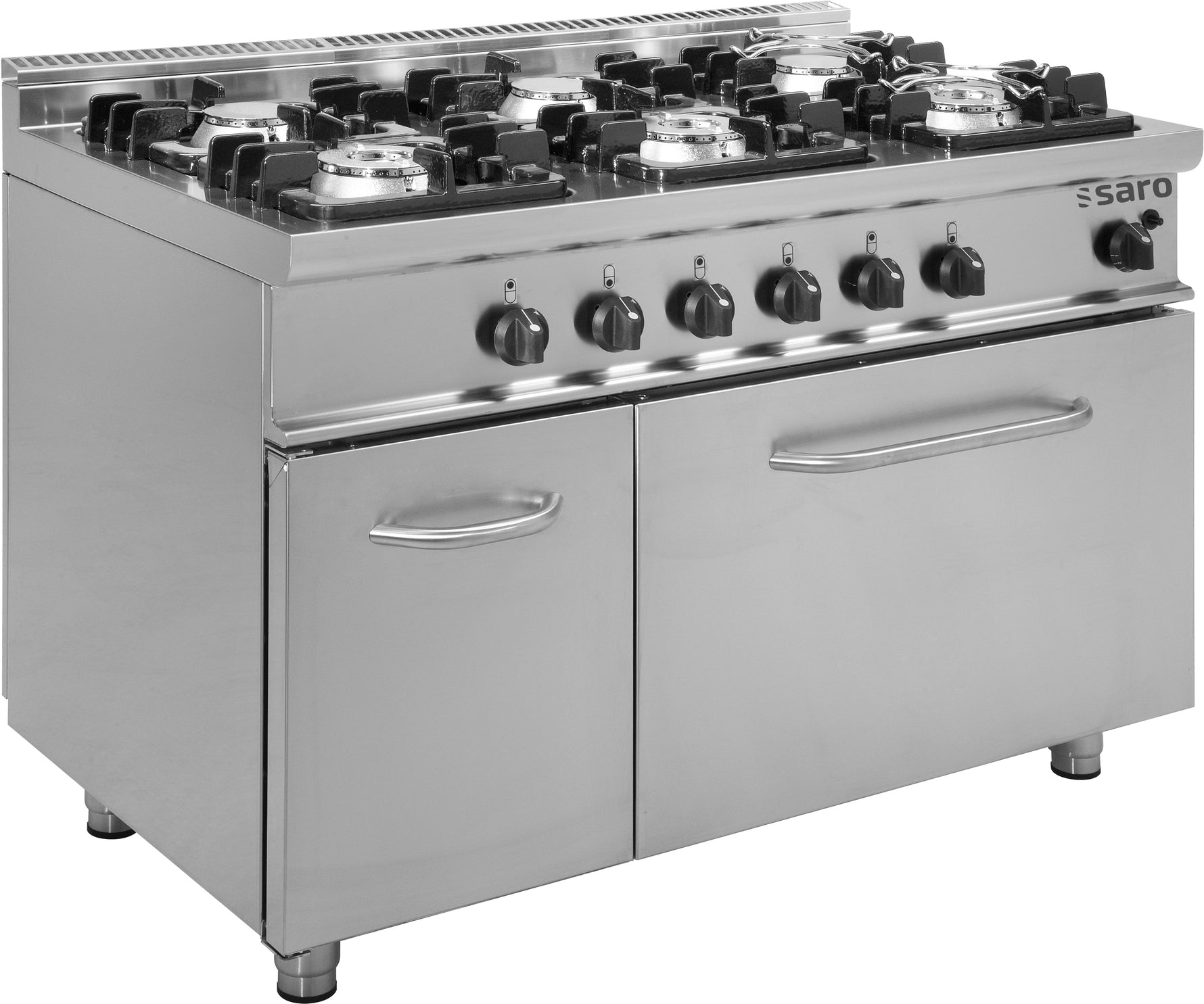 SARO Gasfornuis met gasbakoven model E7/KUPG6LN