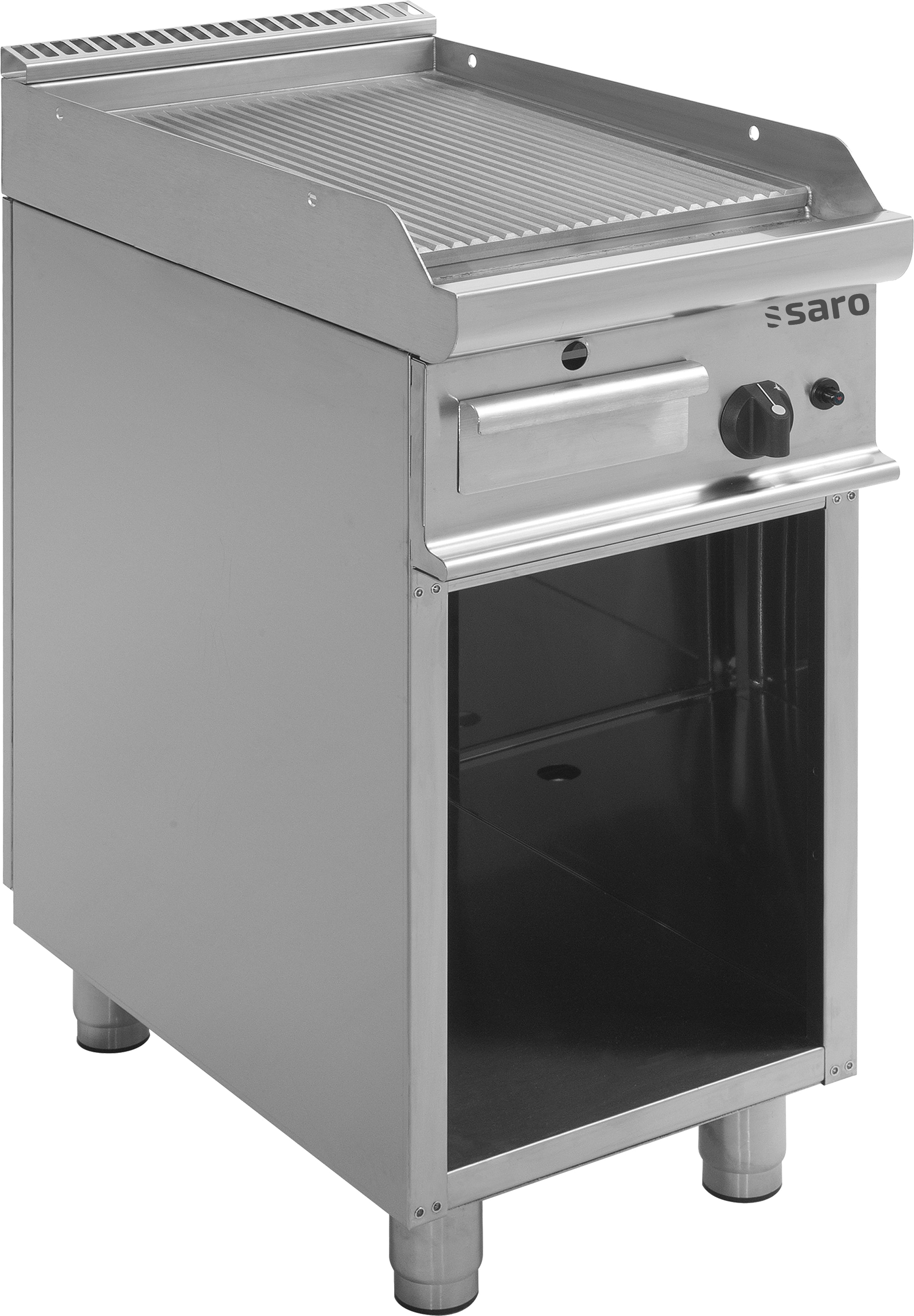 SARO Gasgrillplaat met open onderstel model E7/KTG1BAR