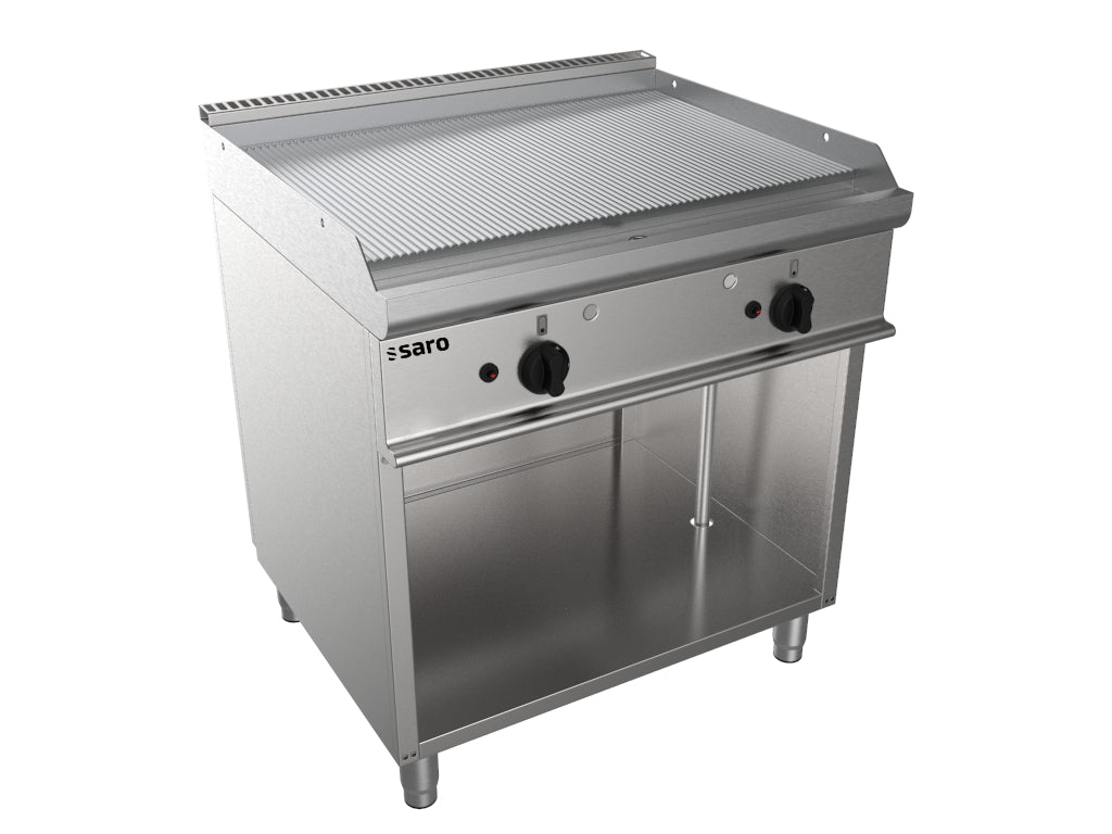 SARO Gasgrillplaat met open onderstel modell E7/KTG2BAR