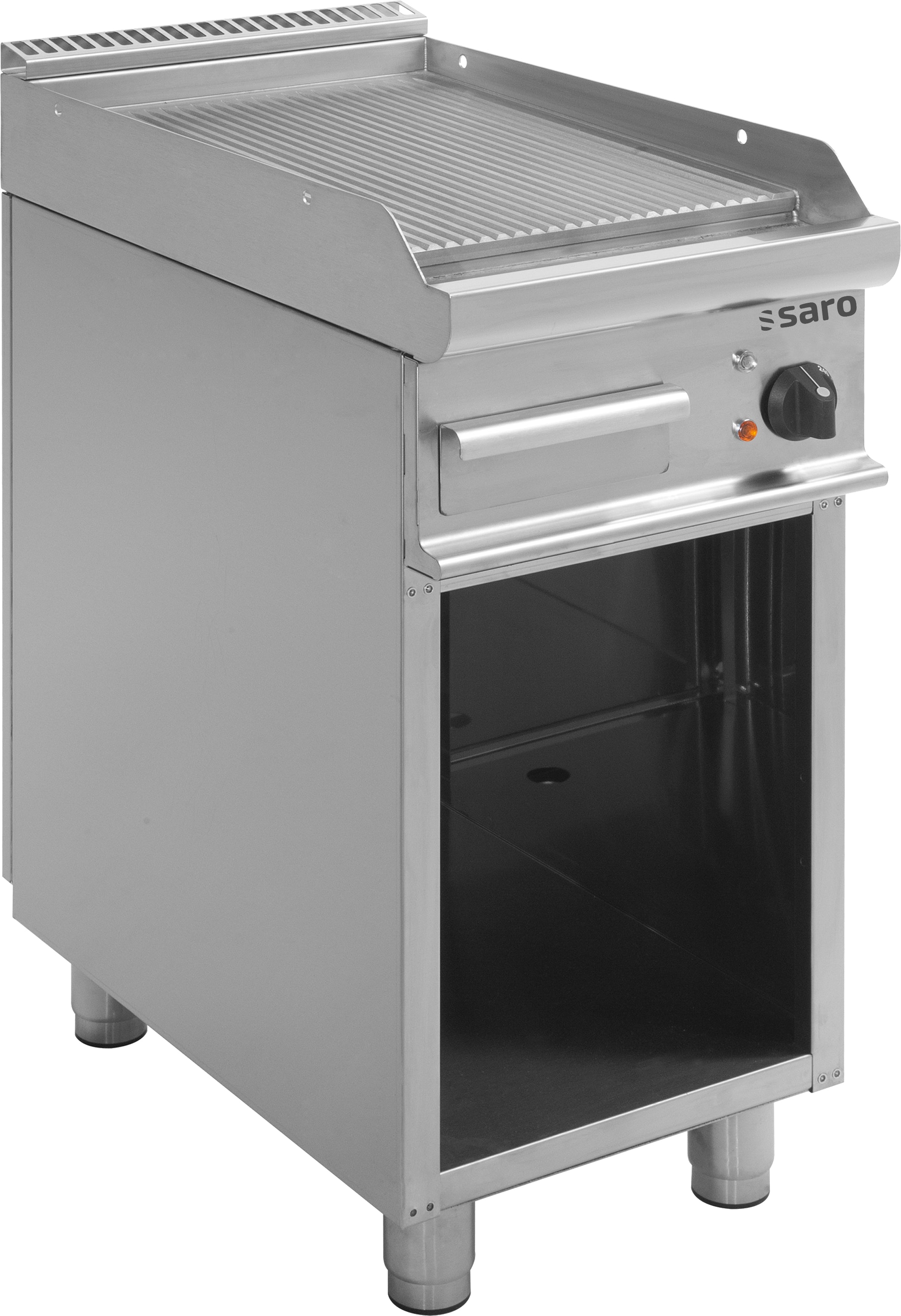 SARO Electrische grillplaat met open onderstel model E7/KTE1BAR