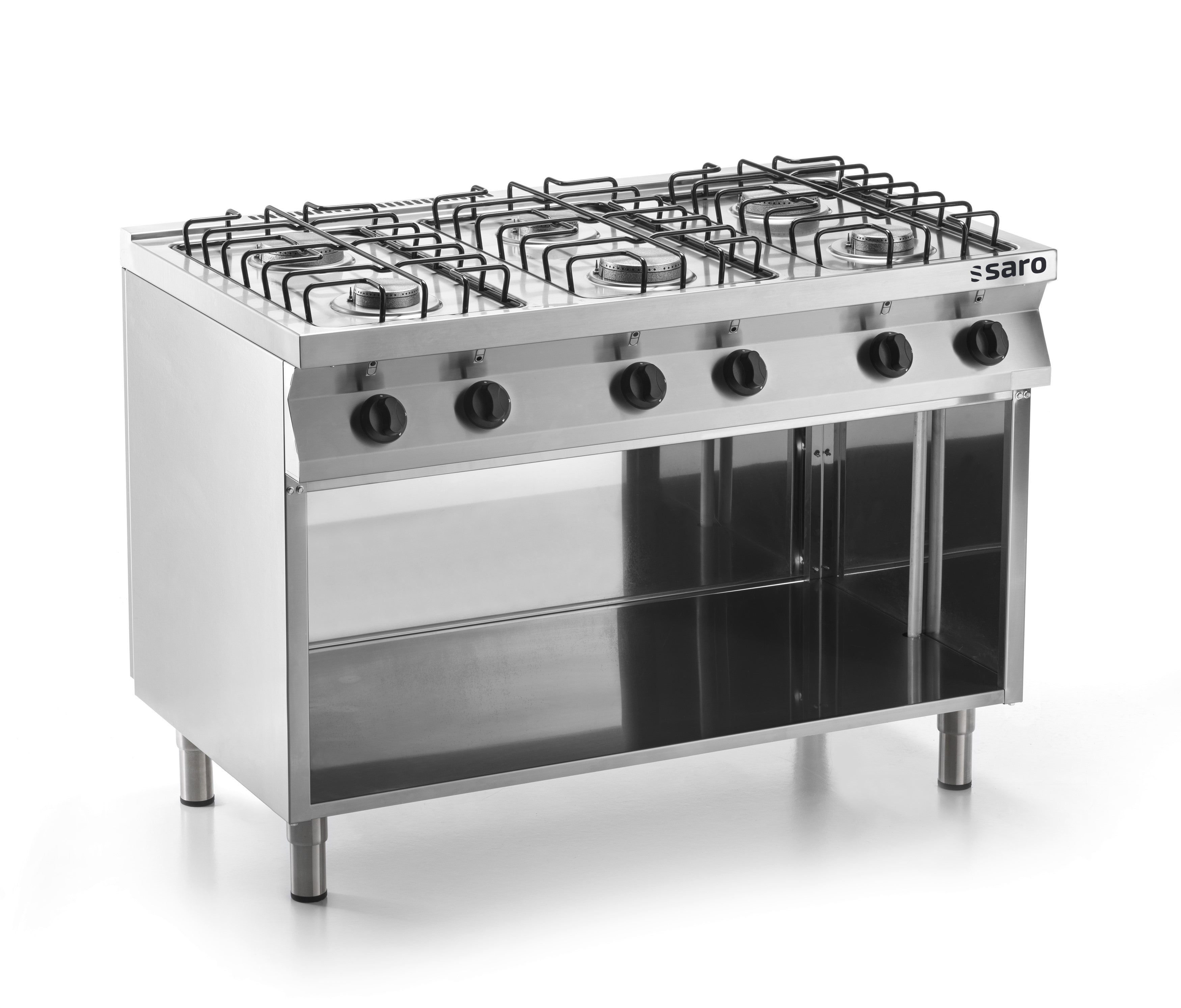 SARO Fast-Serie gasfornuis modell F7/FUG6BA
