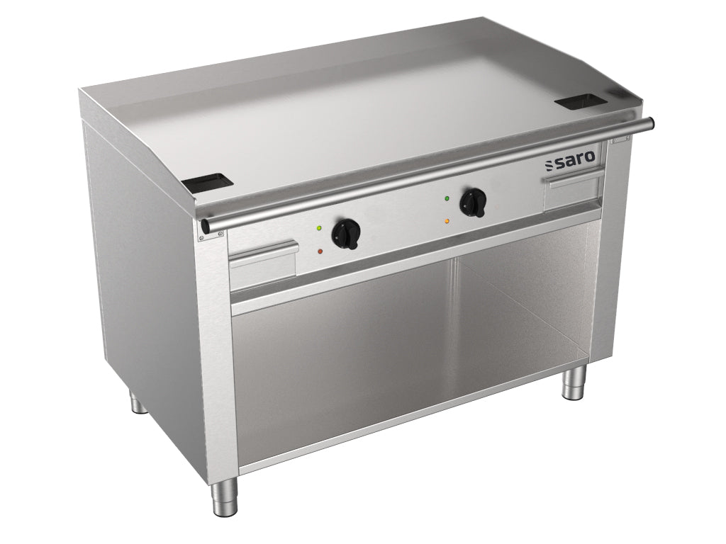 SARO Electrische Teppanyaki Grill met open onderstel model TED2/120E