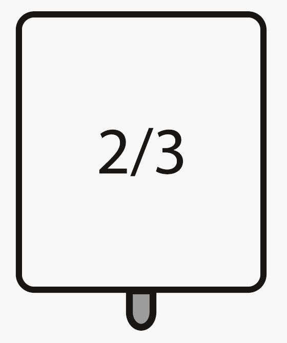 SARO E7/CPCEXD Pasta mand: 2/3 GN