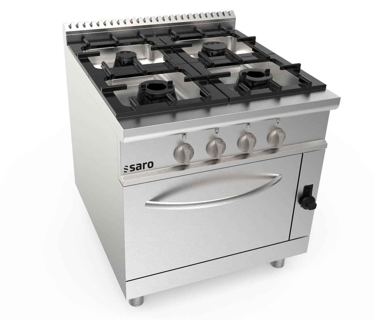 SARO Gasfornuis + gasoven 4 pits LQ - model LQ / CUG4NG