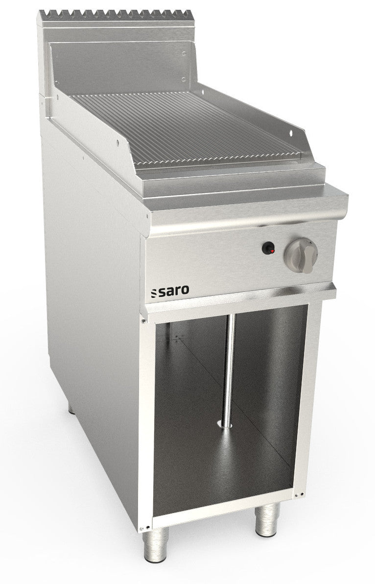 SARO Gasgrillplaat met open onderstel - model LQ / FTG2BAR