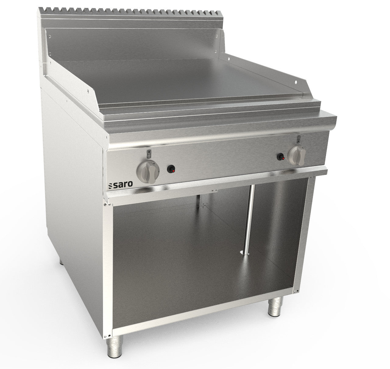 SARO Gasgrillplaat met open onderstel - model LQ / FTG4BAL
