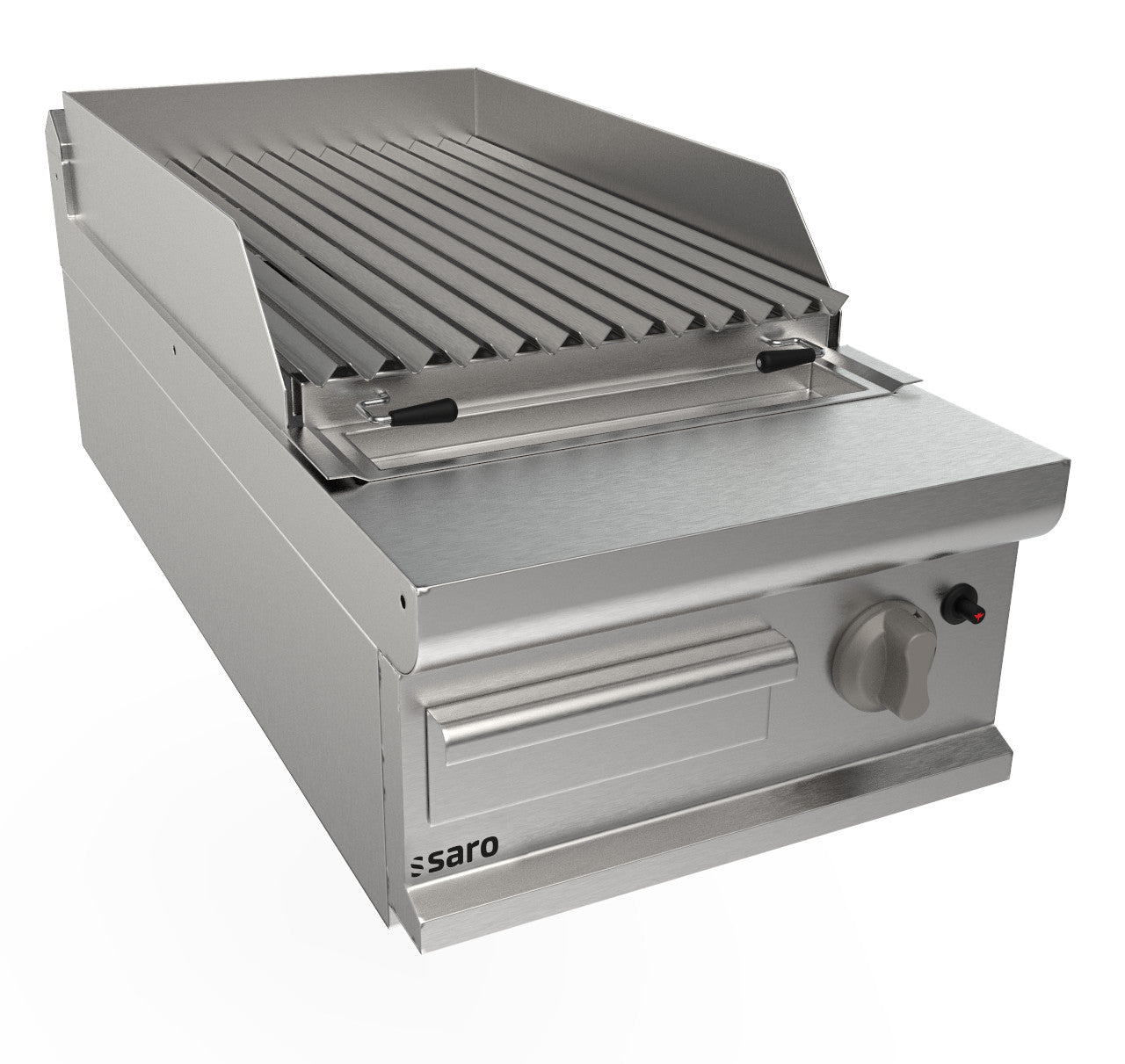 SARO Gas lavasteen grill tafelblad - model LQ / BS1BB
