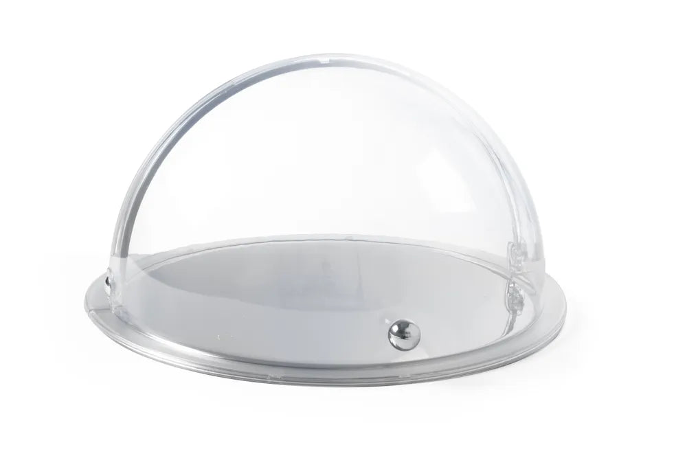 Ronde display met rolltop deksel