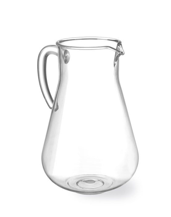 Juice jug with ice cube cooling