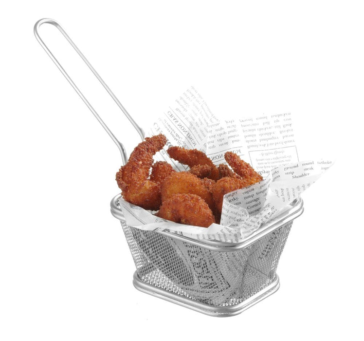 Frying baskets miniatures stackable