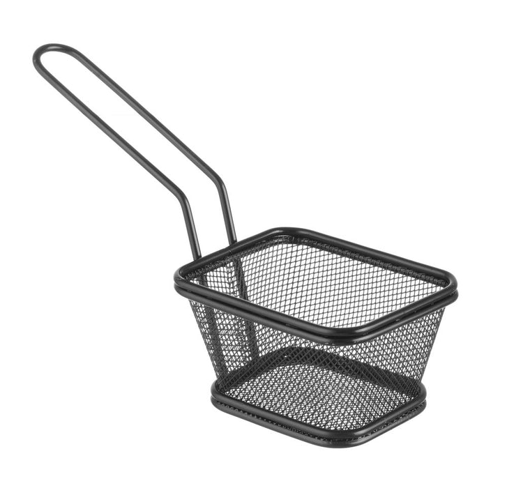 Frying baskets miniatures stackable black