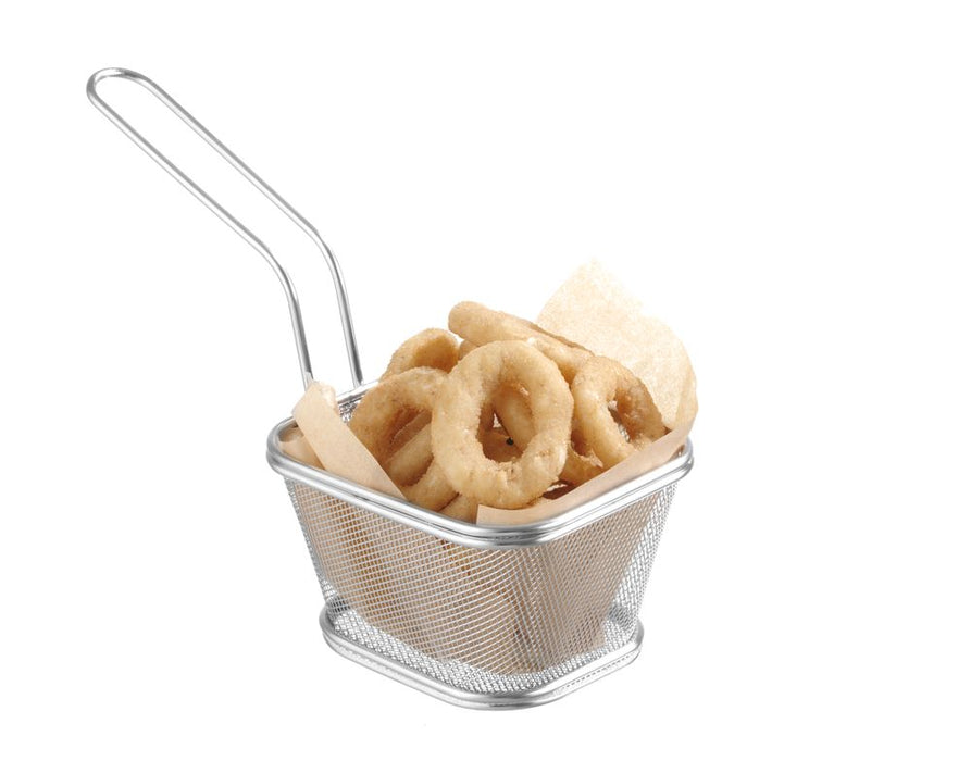 Frying baskets miniatures stackable