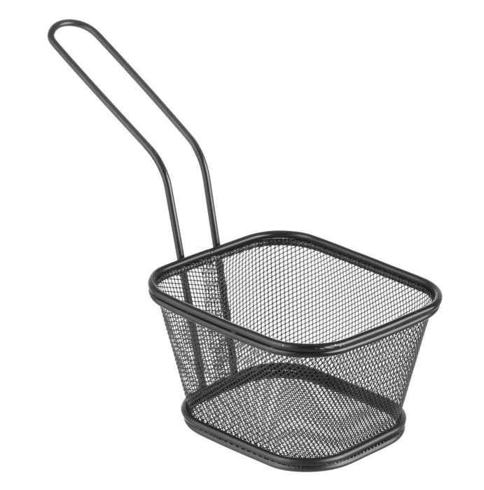 Frying baskets miniatures stackable black