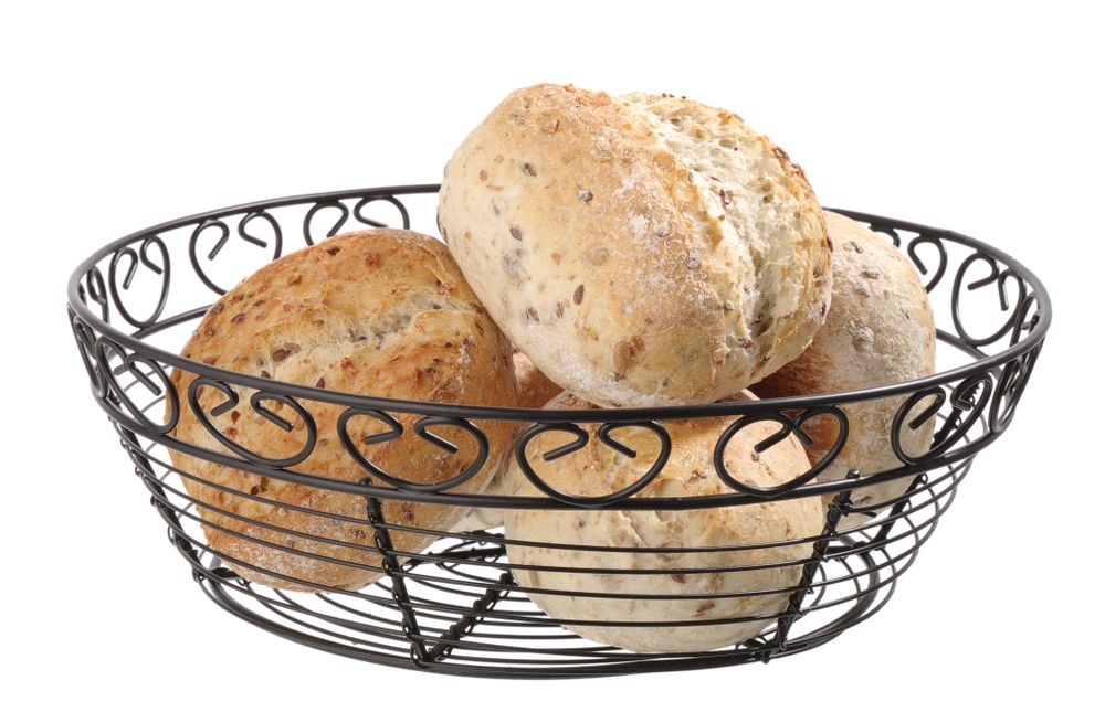 Draadmandje deco rond