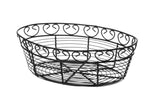 Draadmandje deco ovaal