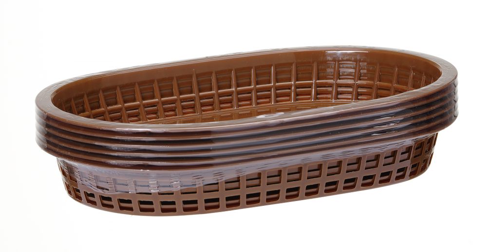Fast food style serving baskets