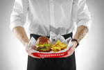 Serveermanden fastfoodstijl