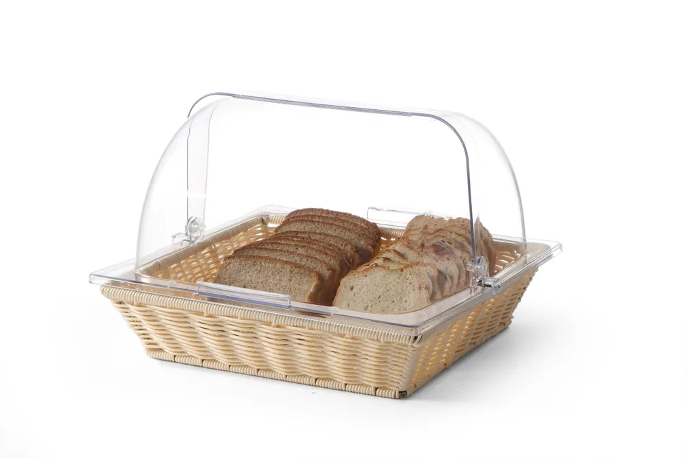 Mandje met roltop kap