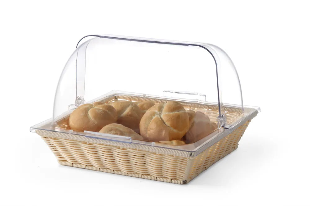 Mandje met roltop kap