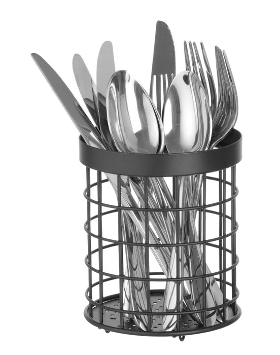 Cutlery holder black