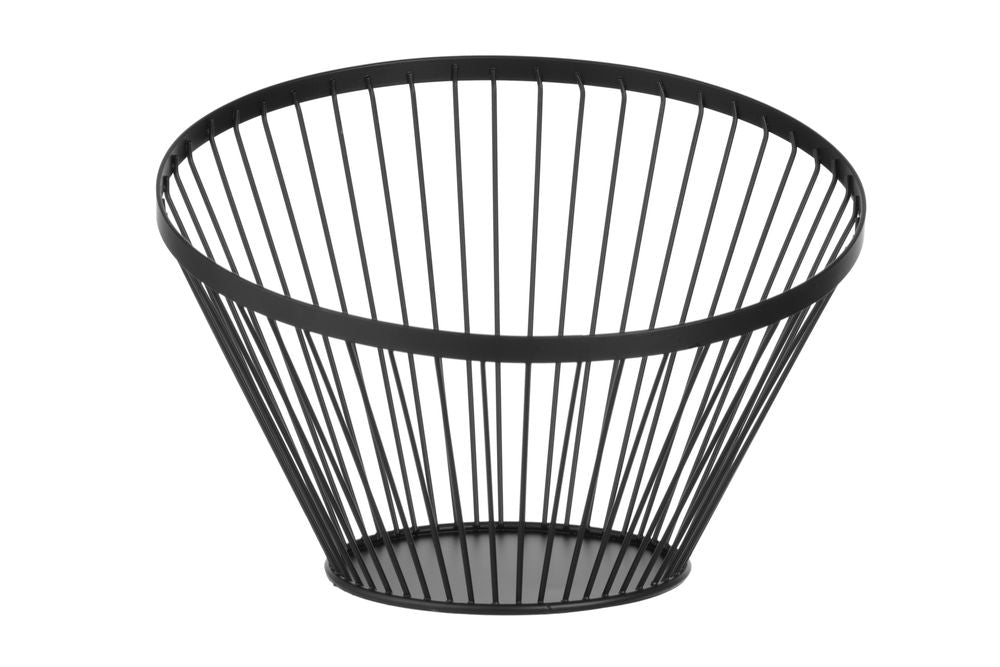 Fruit basket slanted black