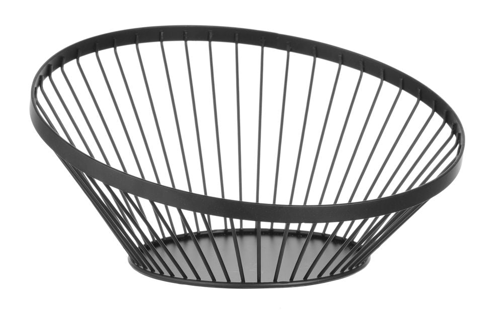 Fruit basket slanted black