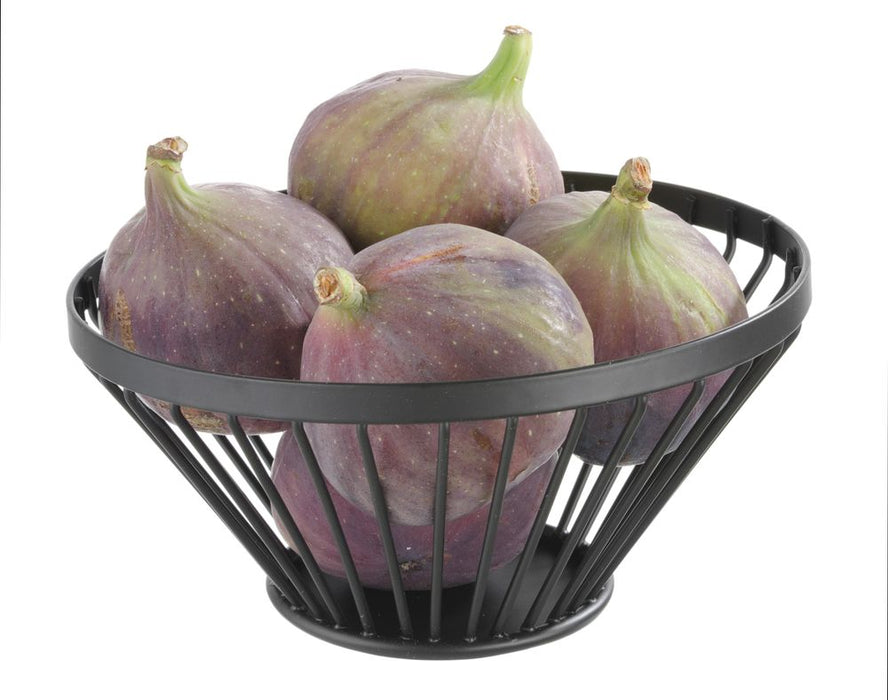 Fruit basket slanted black
