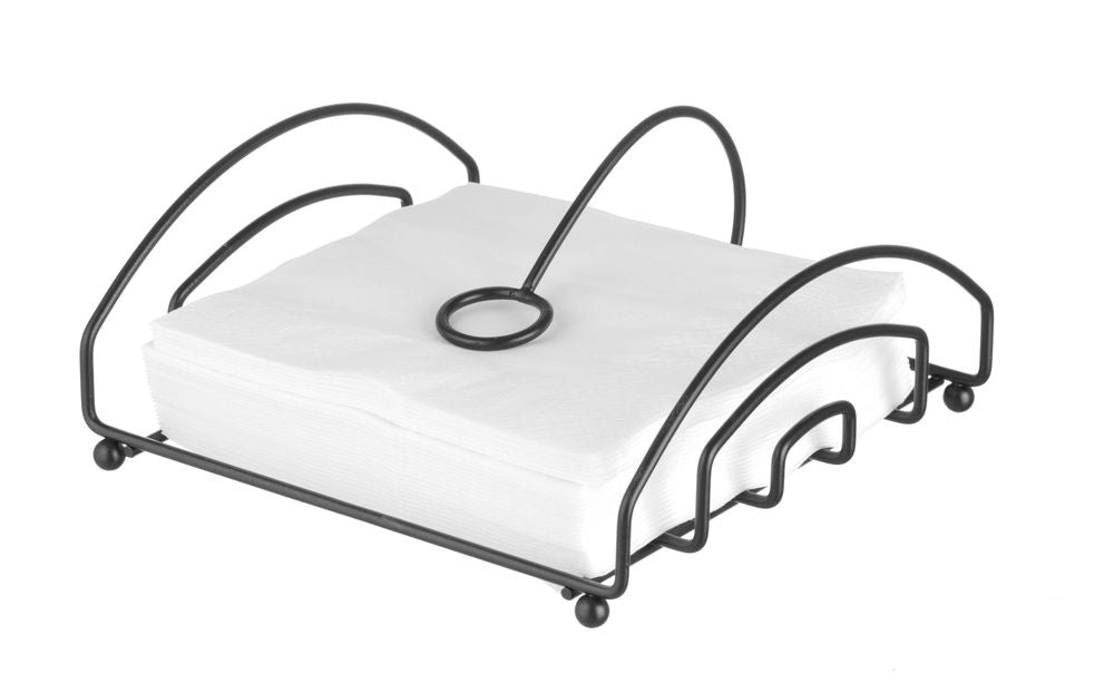 Servettenhouder zwart