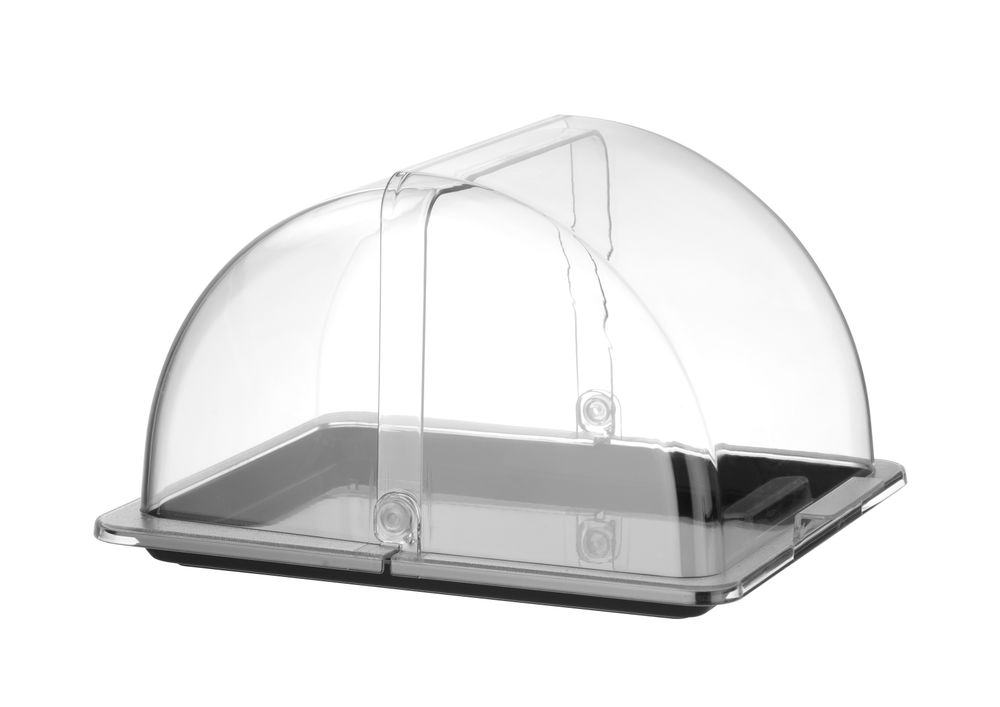 Rolltop display, rechthoekig