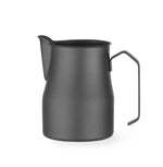 Melkkan matzwart met V-vormige schenktuit