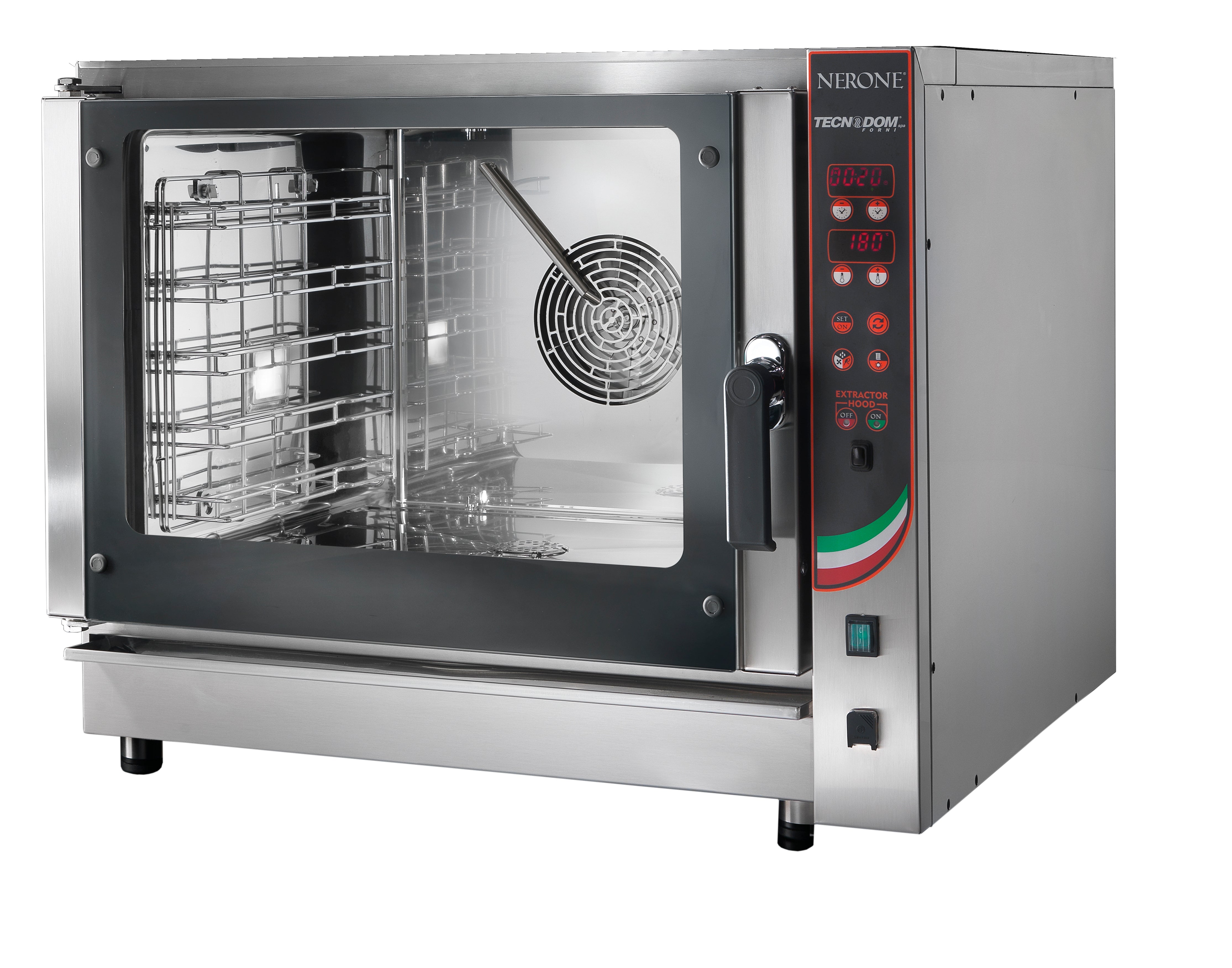 SARO Digitale combisteamer / 5 sleuven - model Nerone CL5