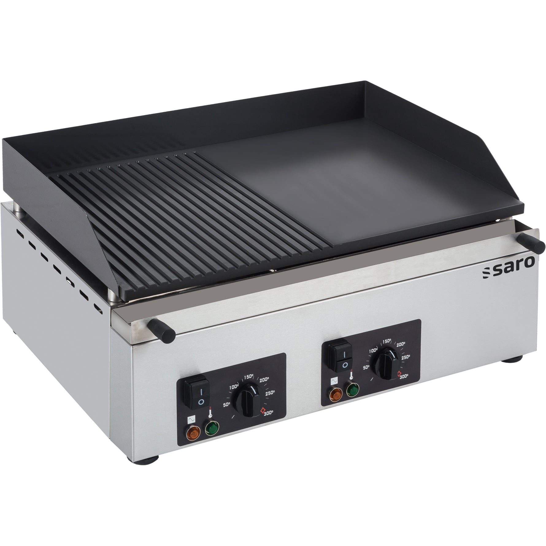 SARO Electrische grillplaat (gegroefd+glad) Model GPK 610