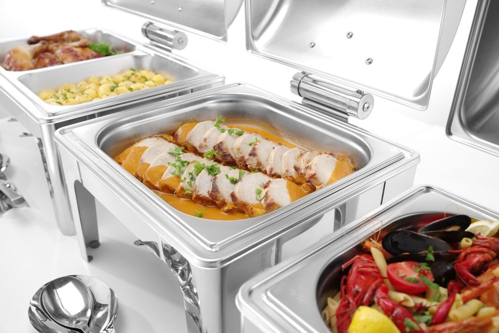 Chafing dish GN 1/2 mirror finish