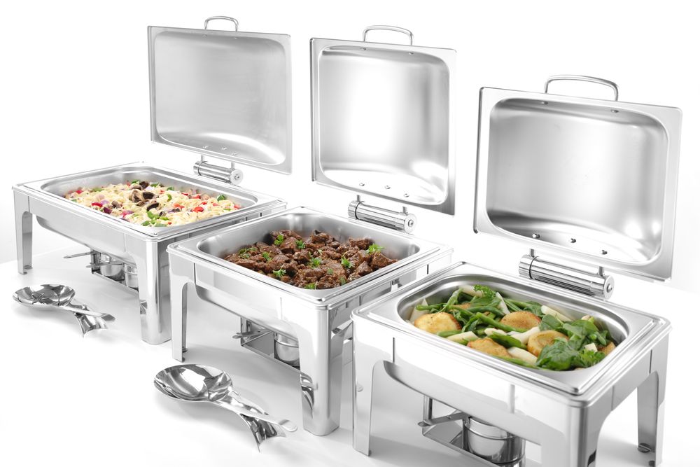 Chafing dish GN 1/1 satin finish