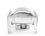 Chafing dish GN 2/3 satin finish
