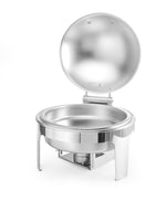 Chafing dish rond satin finish